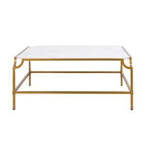 Blain Coffee Table - Antique Brass 1