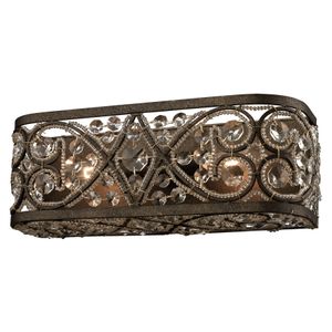 Amherst 14'' Wide 2-Light Vanity Light - Antique Bronze 1