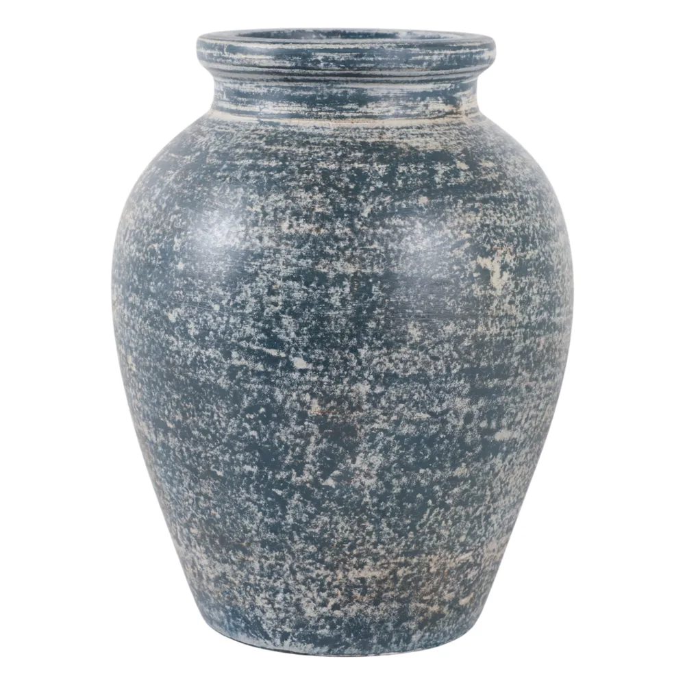 CARLINROSE BLUE VASE 11 (IN)