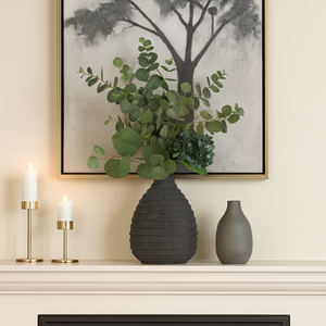 DAXTONCREST BLACK VASE 15 (IN) 11