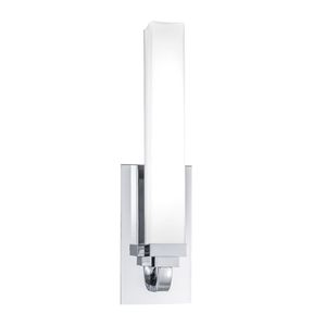 Tetris 16'' High Integrated LED Sconce - Chrome 1