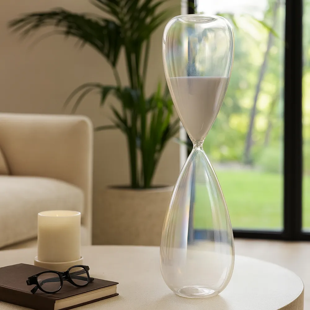 JULIANOAK CLEAR HOURGLASS 23 (IN)