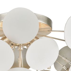 Modish 18'' Wide 4-Light Flush Mount - Matte White 4