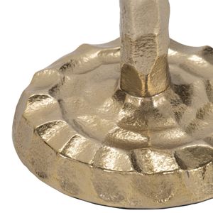 CALECREST GOLD CANDLE HOLDER 9 (IN) 5