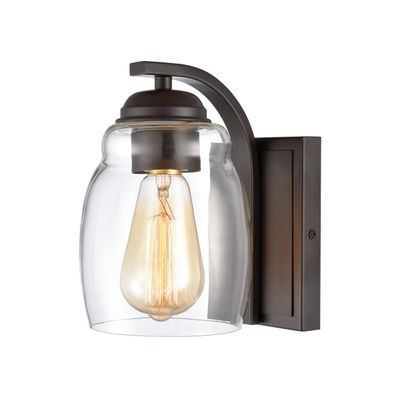 Calistoga 8'' High 1-Light Vanity Light - Oil Rubbed Bronze