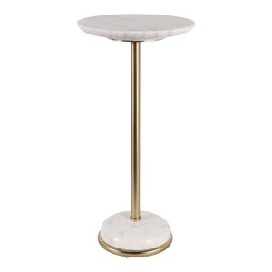 GORDENVIEW WHITE ACCENT TABLE 25 (IN) 3