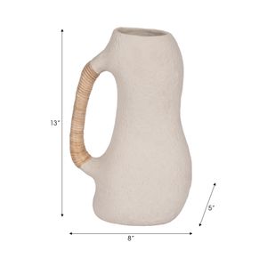 WALTWIND IVORY VASE 13 (IN) 9