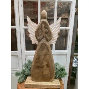 Angel with Antique Wings 6.5x14.5in 3