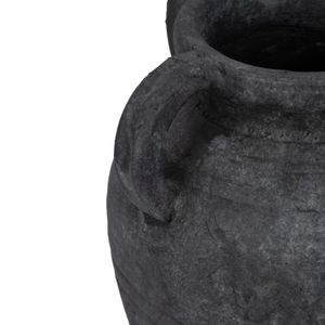 SKYELAKE BLACK VASE 12 (IN) 5