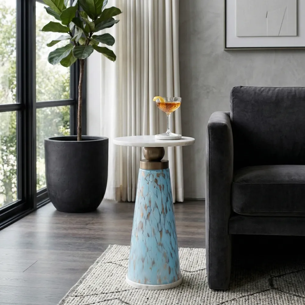 NATEPARK BROWN TABLE 22 (IN)