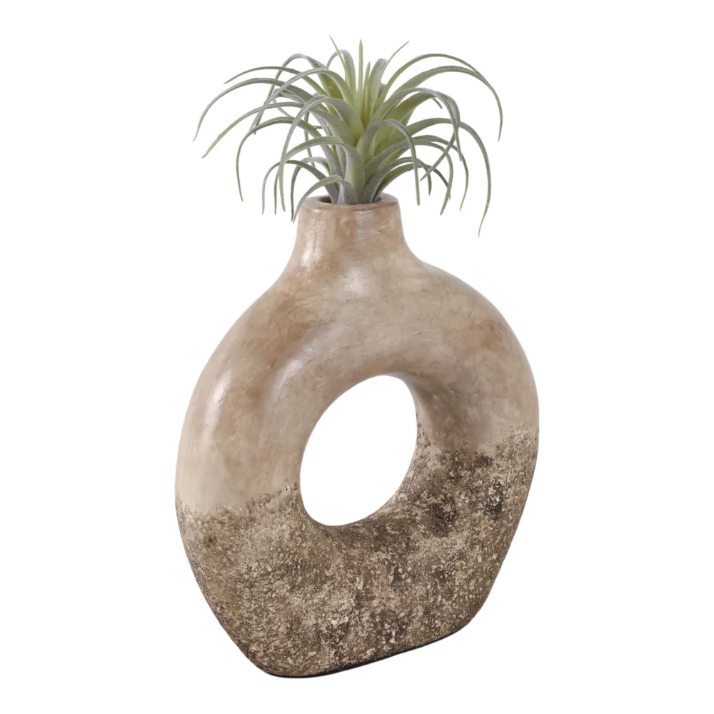 COVEDALE IVORY VASE 9 (IN)