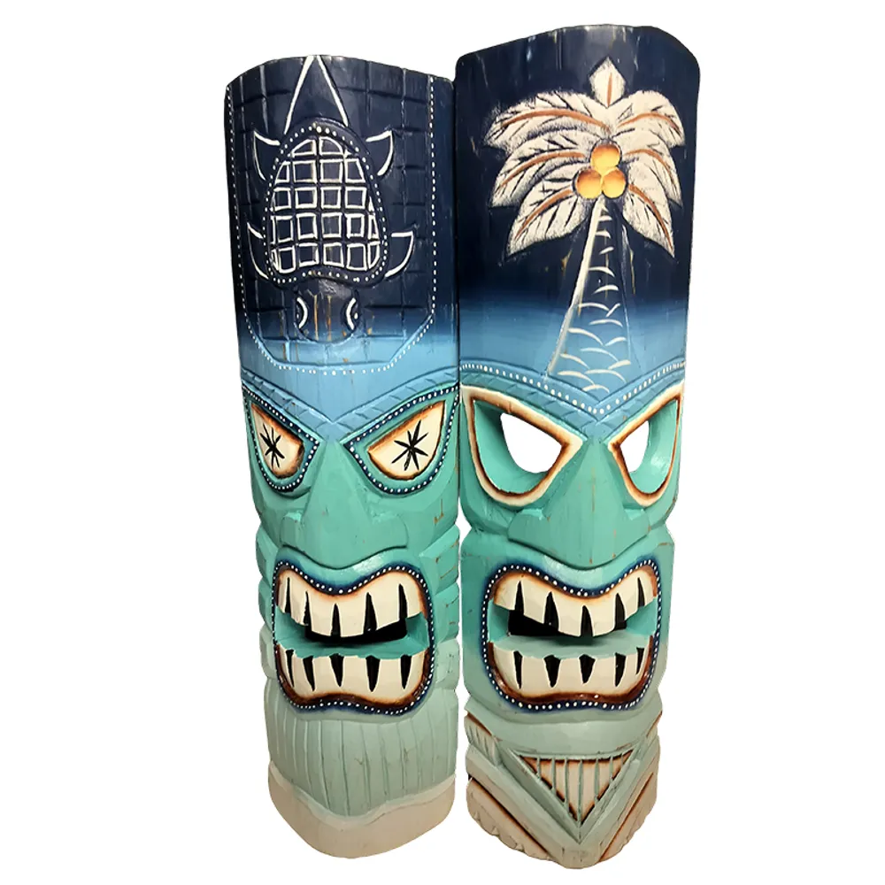 20" TIKI MASK 2-ASST