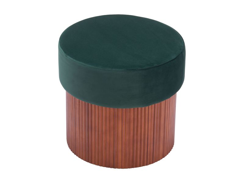 Boto Storage Ottoman Green 4