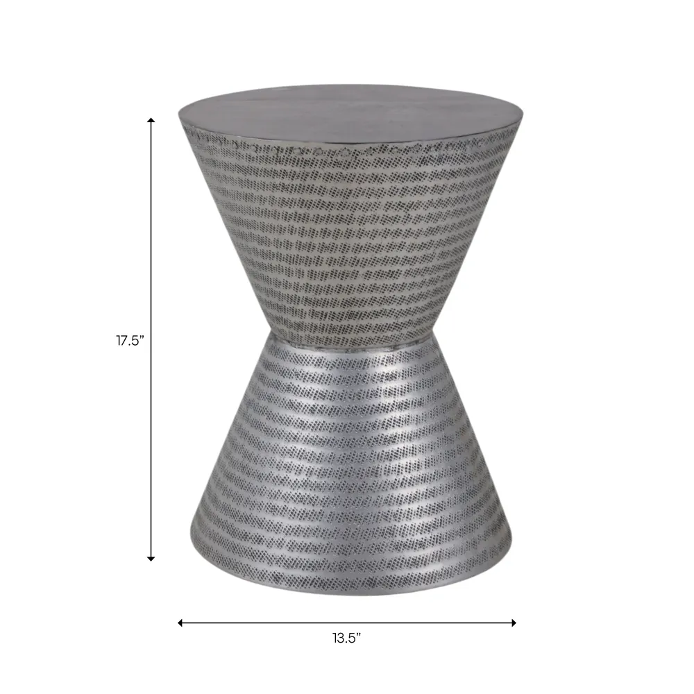 NOVASHAW SILVER TABLE 18 (IN)