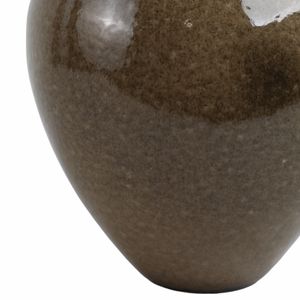 BROGANFORD BROWN VASE 11 (IN) 6