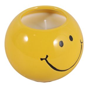DIXONSTONE COCONUT GOJI SMILEY FACE CANDLE 3 (IN) 3