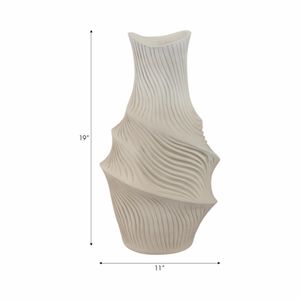 HARLEMWELL IVORY VASE 19 (IN) 9