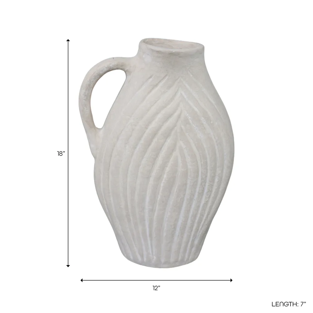 CHATHAMTON IVORY VASE 19 (IN)