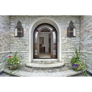 Forged Jefferson 27'' High 3-Light Outdoor Sconce - Charcoal 2