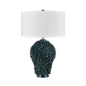 Larkin 27.5'' High 1-Light Table Lamp - Green Glaze 2