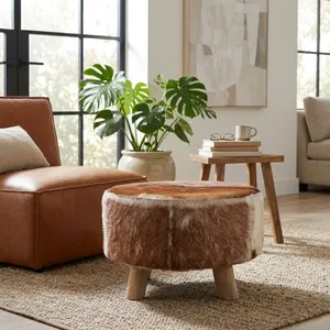 TUCKER TAN OTTOMAN 16 (IN) 2