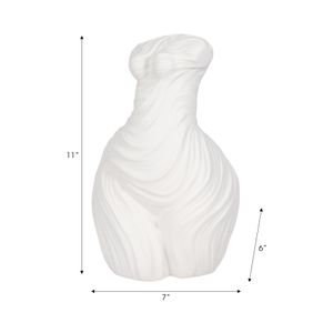 WALTRUN WHITE DECOR 11 (IN) 9