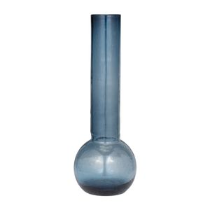 FIONACROSS BLUE GLASS VASE 19 (IN) 1