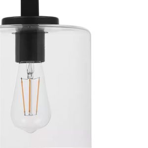 Melina 6.75'' Wide 1-Light Mini Pendant - Matte Black 2
