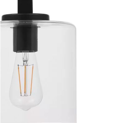 Melina 6.75″ Wide 1-Light Mini Pendant - Matte Black