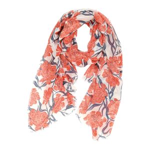 Marigold Orange Featherweight Scarf 3
