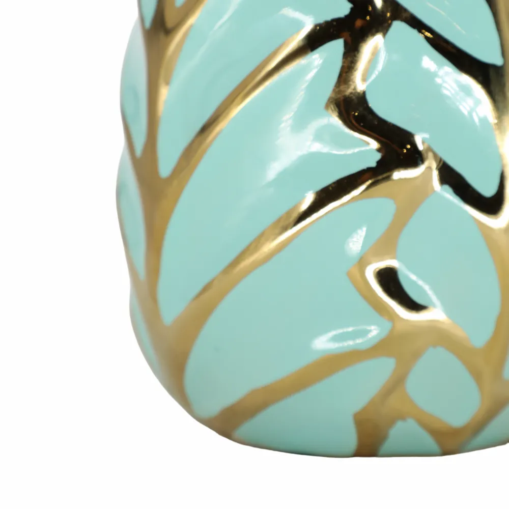 COLEHAM GREEN VASE 8 (IN)