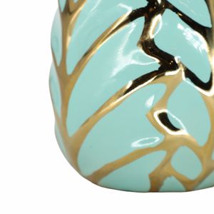 COLEHAM GREEN VASE 8 (IN) 4