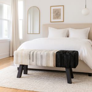 LINDENHAVEN BLACK BENCH 19 (IN) 11