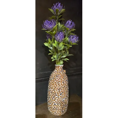 Violet Thistle Stem 22in