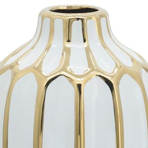 CALVINHAM WHITE VASE 8 (IN) 6
