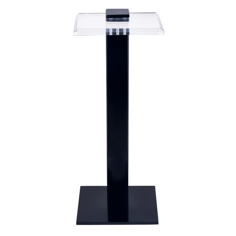 CARTERWAY CLEAR TABLE 24 (IN)