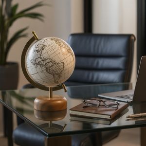 INGRIDDALE WHITE GLOBE 10 (IN) 11