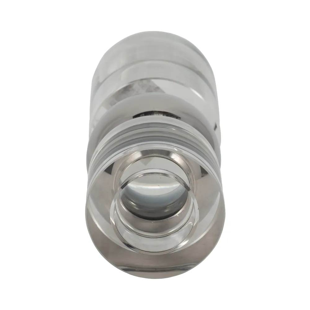 VERAFORD CLEAR CANDLESTICK 8 (IN)