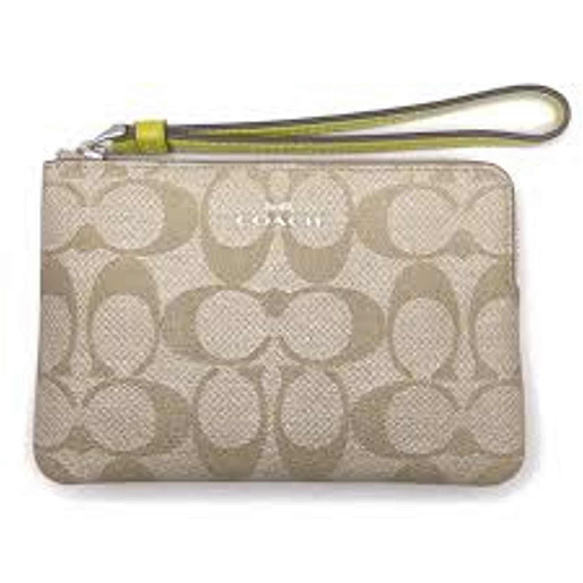 CANVAS WRISTLET - LIME