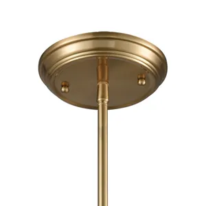 Brooksdale 5'' Wide 1-Light Mini Pendant - Satin Brass 3