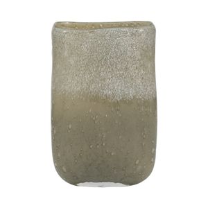CASPERGROVE GREEN GLASS VASE 10 (IN) 1