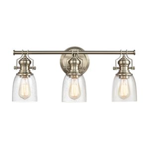 Chadwick 23'' Wide 3-Light Vanity Light - Satin Nickel 1