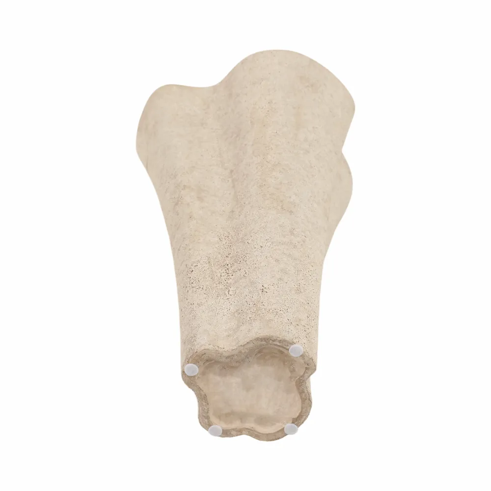 ENSLEYMILL TAUPE VASE 16 (IN)