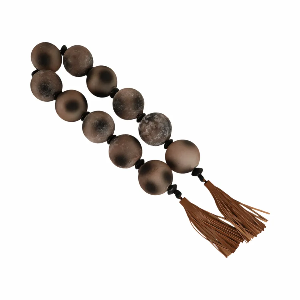 CALVINDALE BROWN BEAD 3 (IN)