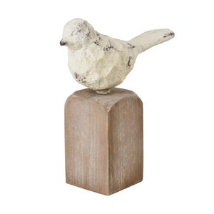 Higgins Bird Object - Set of 3 Aged Cream 6
