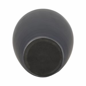 GLASS, 19" VASE W/ RESIN TOPPER, GRAY 7
