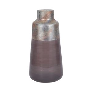 ORIONPARK GRAY GLASS VASE 17 (IN) 1