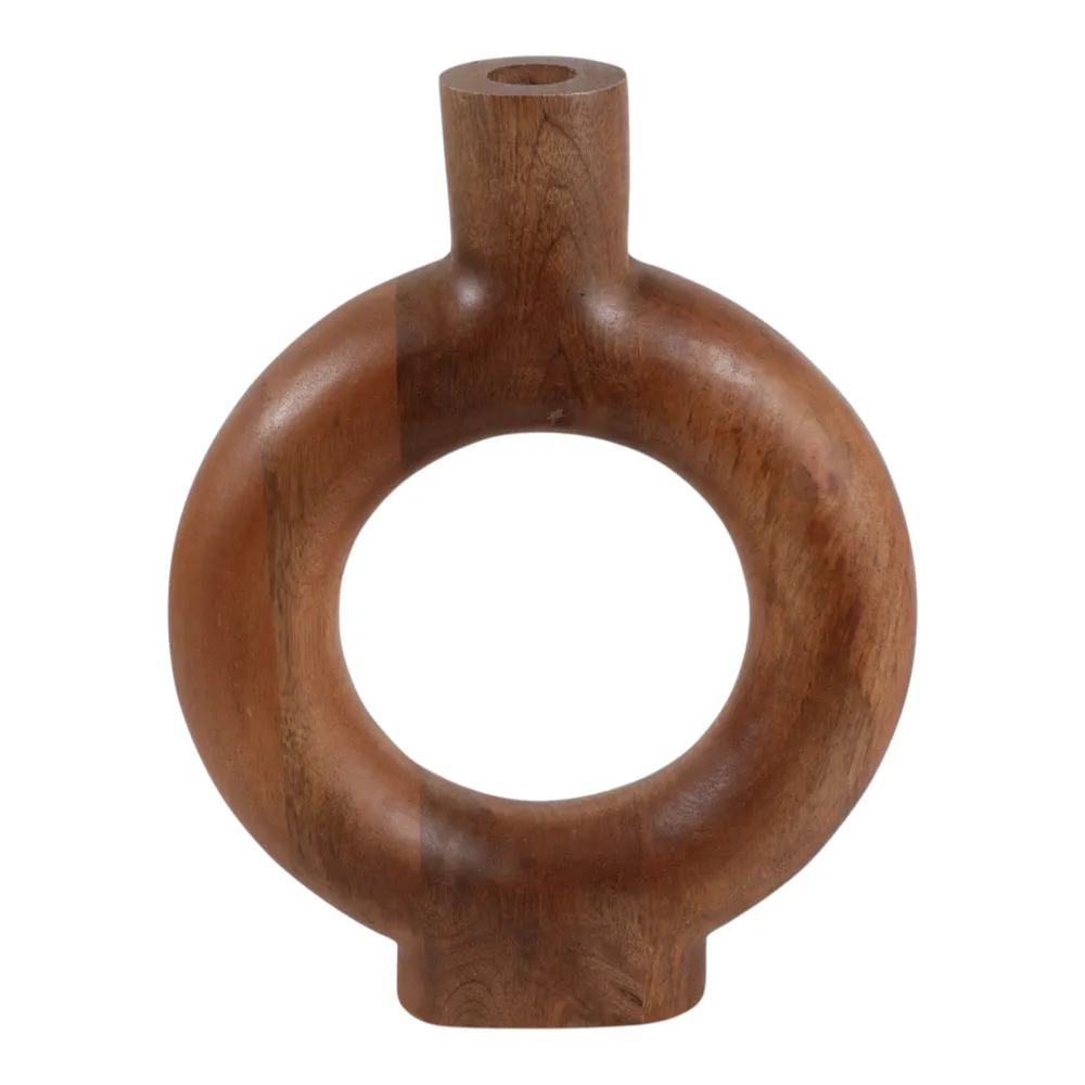 DRAPERWELL BROWN VASE 12 (IN)