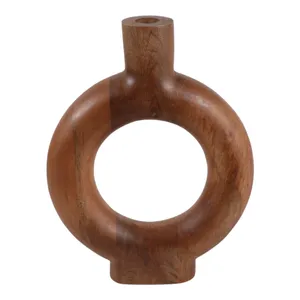 DRAPERWELL BROWN VASE 12 (IN) 6