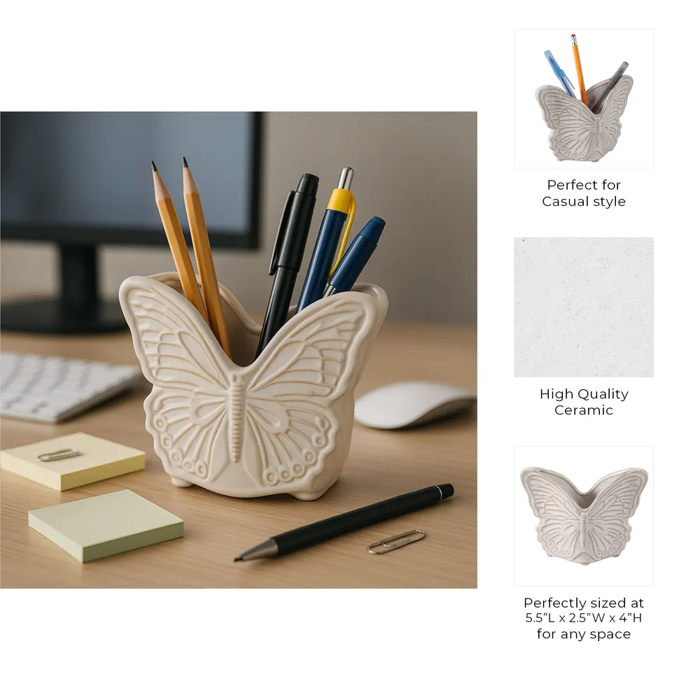 NICOLETON IVORY PENCIL CUP 4 (IN)